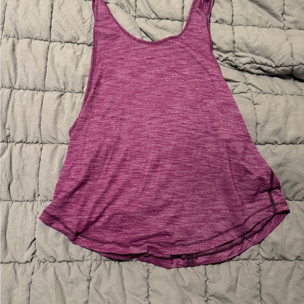 Lululemon Athletica Pink Sleeveless Tank Top